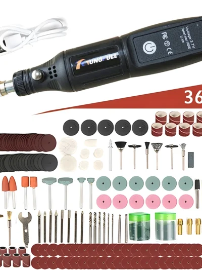 Mini Electric Drill USB Wireless Mini Handheld Drill Rotary Tool Woodworking Engraving Pen Dremel Tools