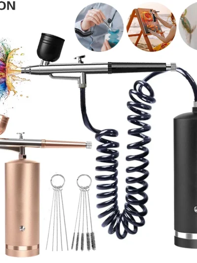 Airbrush with Compressor Airbrush Painting Mini Spray Gun for Painting Electric Paint Gun Airbrush Compressor Paint Spray Gun