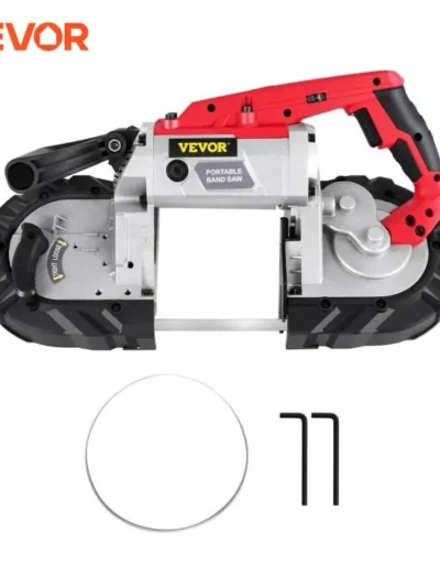 VEVOR Portable BandSaw 5Inch Cutting Capacity Cordless Variable Speed