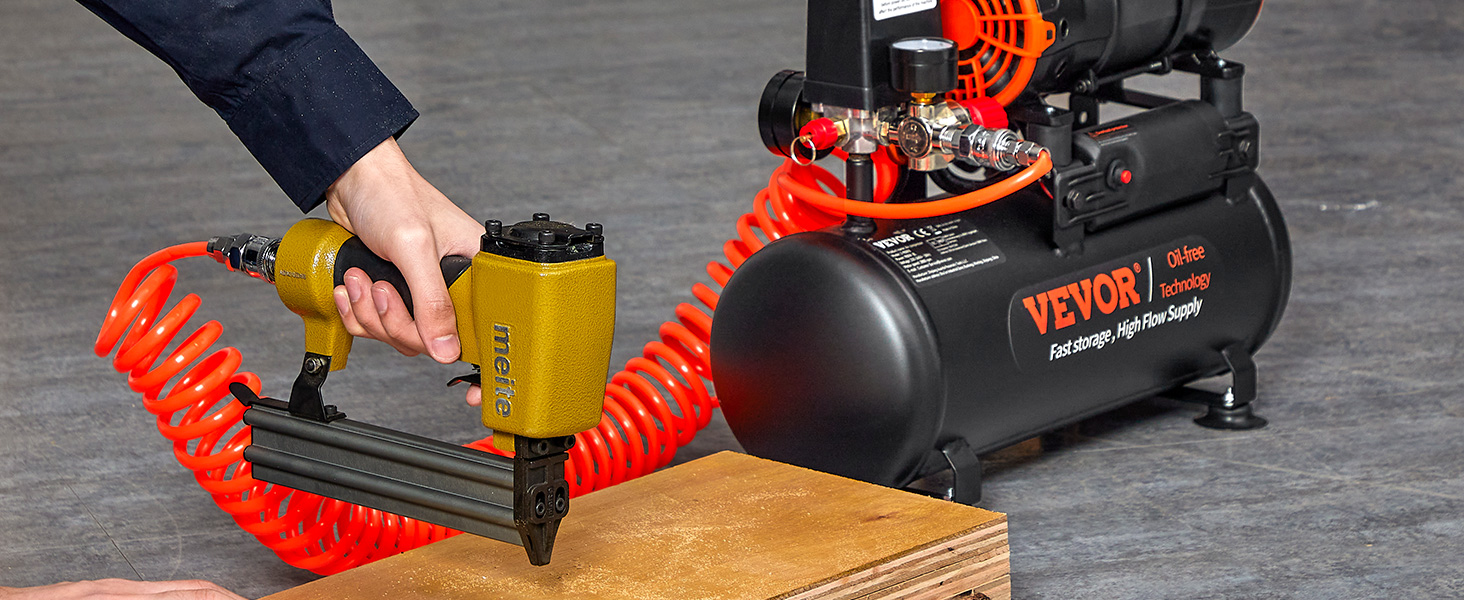 VEVOR Silent Air Compressor 900W 1450W 1800W Quiet Oil-free Portable Air Pump - Image 22